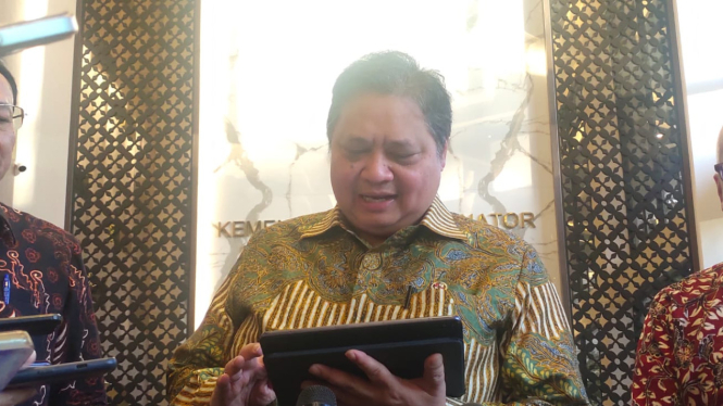 Menteri Koordinator Bidang Perekonomian, Airlangga Hartarto