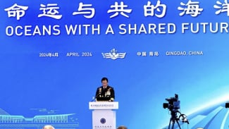 Hadiri Forum Internasional di China, KSAL Tegaskan Pentingnya Jaga Keamanan Maritim di Kawasan
