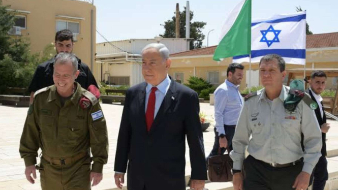 PM Israel Benjamin Netanyahu dan IDF