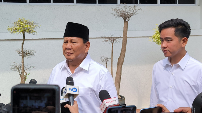 Prabowo-Gibran jelang penetapan Presiden-Wapres Terpilih di KPU