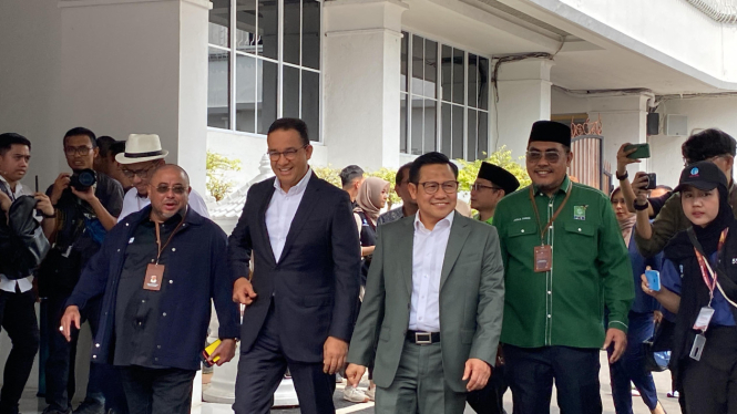 Anies dan Cak Imin di KPU