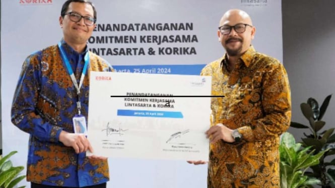 Lintasarta membangun kerjasama dengan Korika