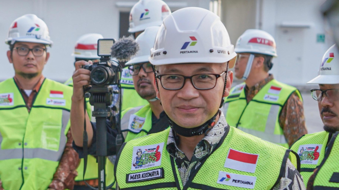 Direktur Pemasaran Pusat dan Niaga PT Pertamina Patra Niaga, Maya Kusmaya