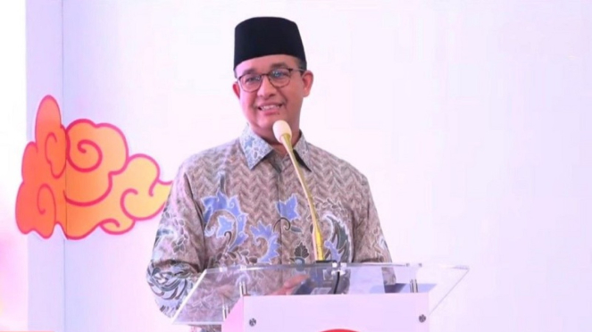 Anies Baswedan menghadiri halal bihalal dan Milad ke-22 PKS