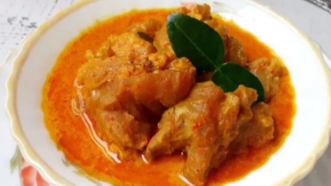 Gulai Tunjang ala Restoran Padang