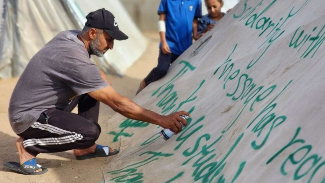 Pengungsi Gaza Ucapkan Terimakasih pada Mahasiswa AS yang Protes Serangan Israel