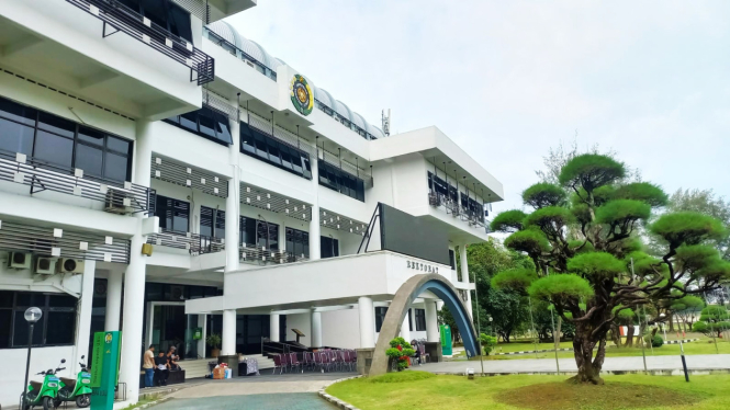 Gedung Biro Rektor USU.(B.S.Putra/VIVA)