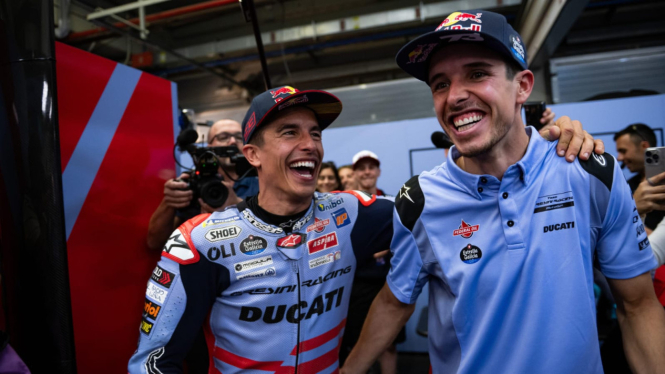 Marc Marquez dan Alex Marquez