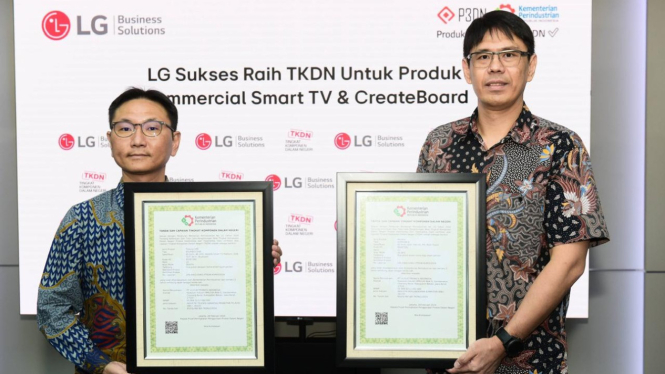 LG raih TKDN untuk produk Commercial Smart TV & CreateBoard