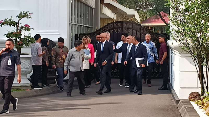 CEO Microsoft Satya Nadella Bertemu Presiden Jokowi di Istana Negara