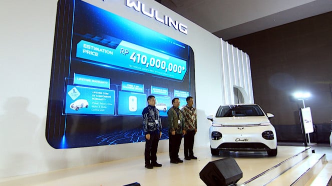 Wuling Cloud EV di PEVS 2024