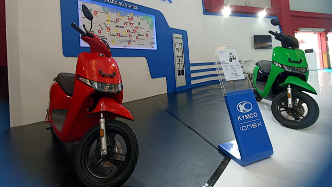 Booth Kymco di PEVS 2024