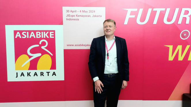 Stephen Buurma selaku Member of the Board of Management Messe Frankfurt Group
