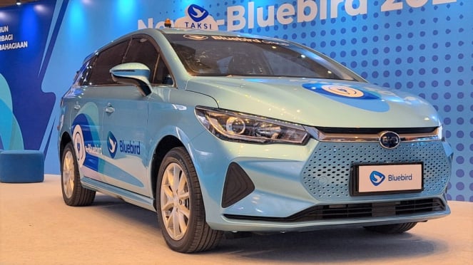 Armada baru taksi listrik Bluebird