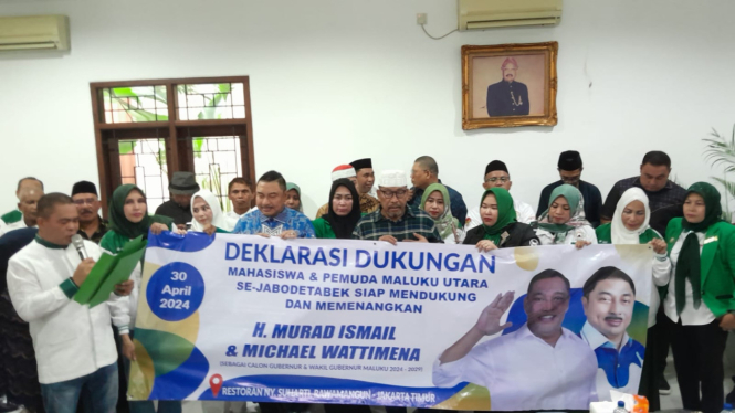 FPMM Deklarasi dukungan untuk Murad Ismail di Pilgub Maluku 2024