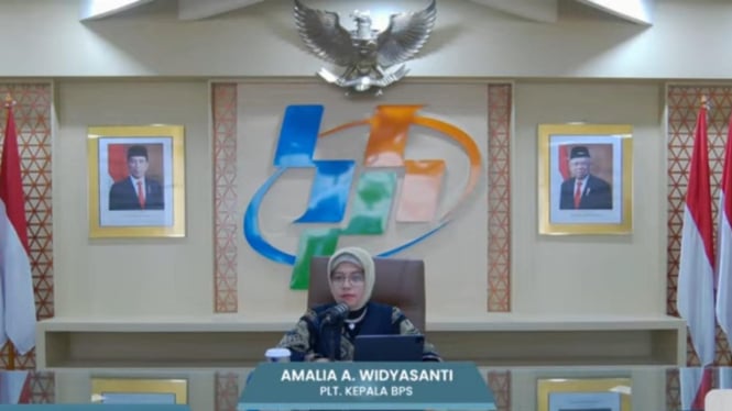 Plt Kepala BPS, Amalia Adininggar Widyasanti 