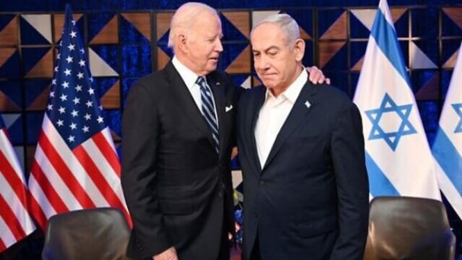 VIVA Militer: Joe Biden dan Benjamin Netanyahu