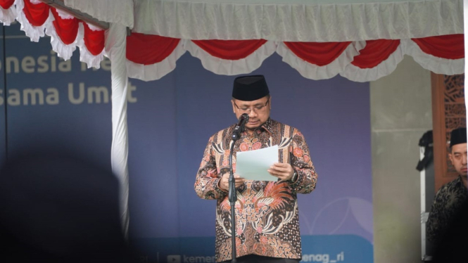 Menteri Agama (Menag) Yaqut Cholil Qoumas