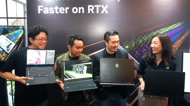 NVidia menghadirkan Generative AI.