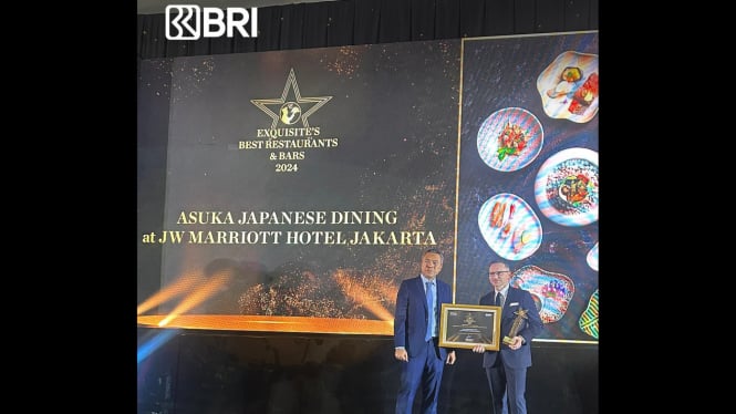 BRI sponsor utama acara penghargaan Exquisite’s Best Restaurants & Bars 2024