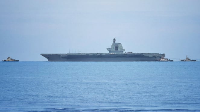 VIVA Military: el tercer buque de guerra de China, Fujian (18)