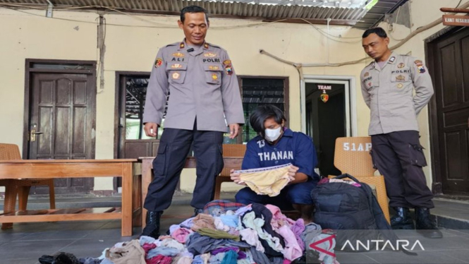 Pelaku pencurian ratusan celana dalam wanita di Semarang