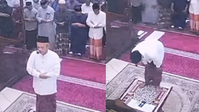 Viral, Detik-detik Imam Masjid Agung Takalar Meninggal Dunia saat Salat Subuh 