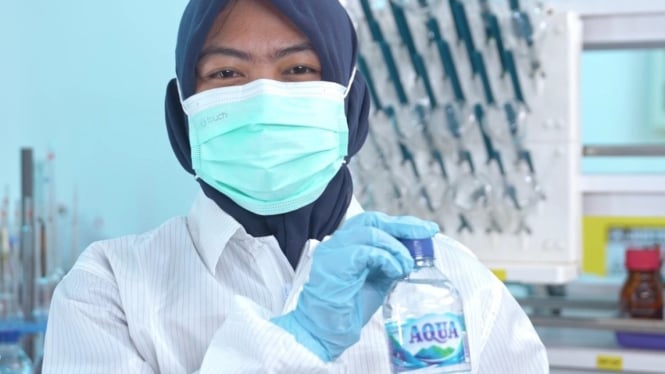 Pihak AQUA memastikan bahwa semua produk AQUA aman