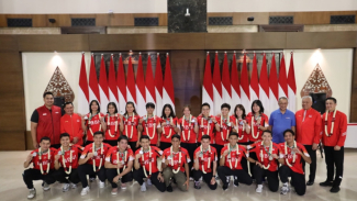 Los equipos de la Copa Thomas y la Copa Uber de Indonesia regresan, BNI también les da la bienvenida
