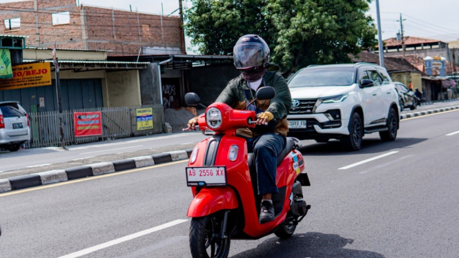 Test ride Yamaha Fazzio dari Yogyakarta ke Solo