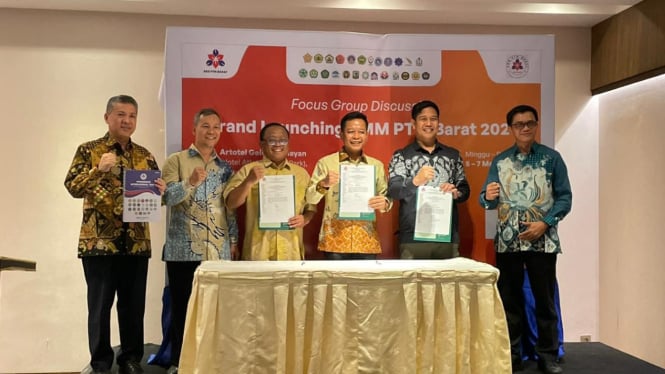 SMMPTN Barat 2024 Konsorsium BKS-PTN Barat resmi diluncurkan.(dok USU)