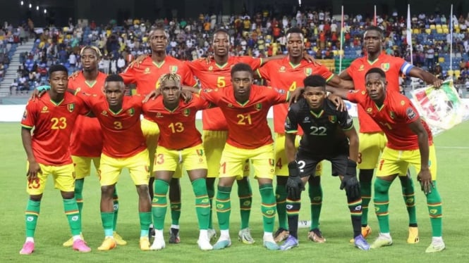 Pemain Timnas Guinea di Piala Afrika U23