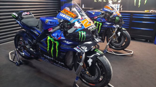 La moto de MotoGP de Fabio Quartararo