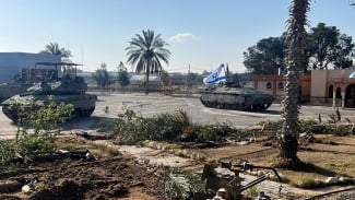 La brigada de tanques israelí tomó el control de la frontera entre Gaza y Egipto