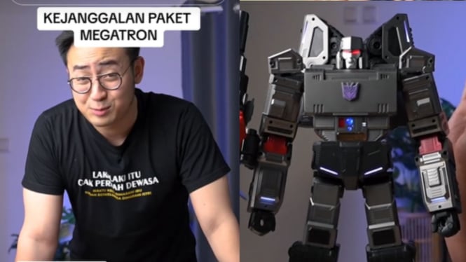 Bukan Bea Cukai, Ini Pihak yang Unboxing Mainan Megatron Milik YouTuber Medy