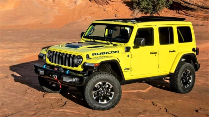 Ilustrasi jeep rubicon