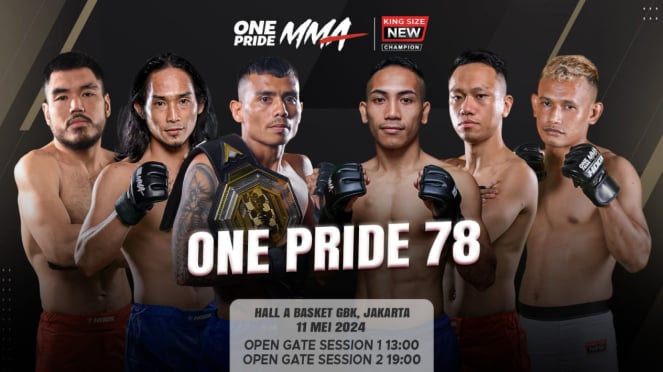 One Pride Artes Marciales Mixtas (MMA) King Size Nuevo Campeón ke-78