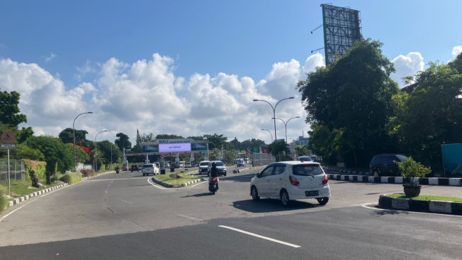 Simpang radar, jalur masuk bandara I Gusti Ngurah Rai Bali