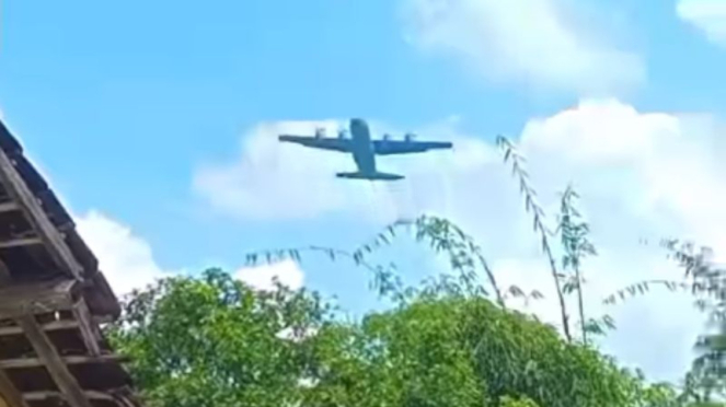 Video viral de la experiencia de vivir cerca de la base aérea, Internautas: Se siente como estar en una guerra