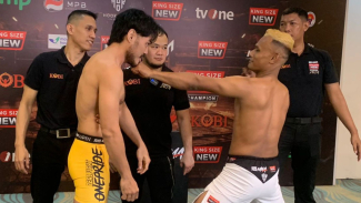 Angga contra Supriandi superan el pesaje y se vencen mentalmente antes de One Pride MMA 78 en GBK.