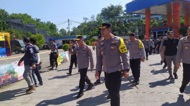 Kabaharkam Polri, Komjen Fadil Imran, meninjau Pelabuhan Lembar, Lombok Barat jelang World Water Forum ke-10 di Bali (Satria)