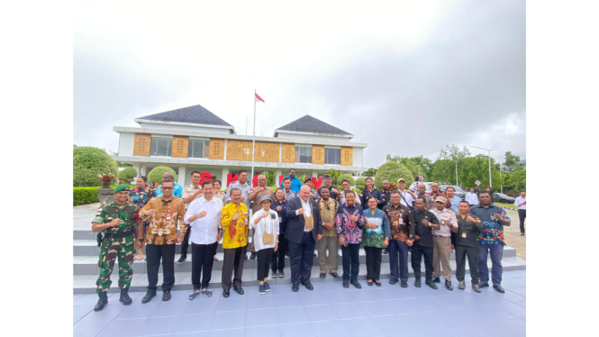 Pertemuan JMC RI-PNG di Jayapura, Papua.