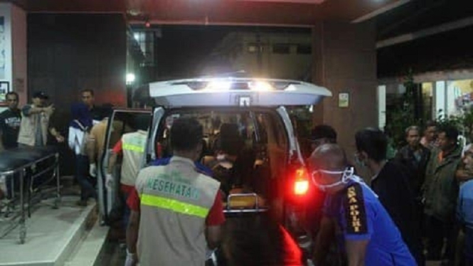 Korban kecelakaan bus pariwisata dievakuasi ke RSUD Subang