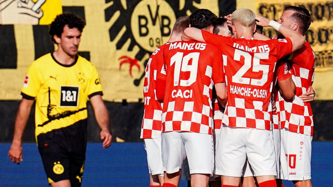 Borussia Dortmund dikalahkan Mainz 05