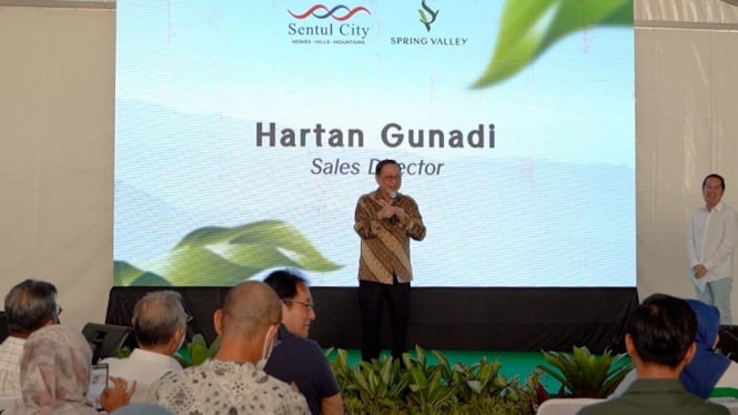 Direktur Sales PT Sentul City Tbk (BKSL), Hartan Gunadi