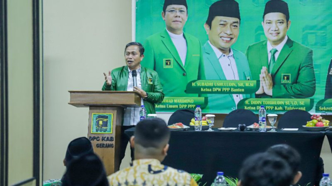 Ketua DPW PPP Banten Subadri Ushulludin.