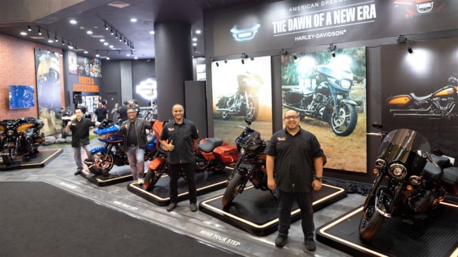 Pop-up Store Harley-Davidson di Senayan City Mall