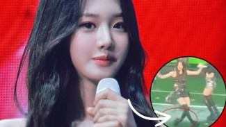 Rora BABYMONSTER Alami Insiden di Atas Panggung,  Pergelangan Kaki Terkilir