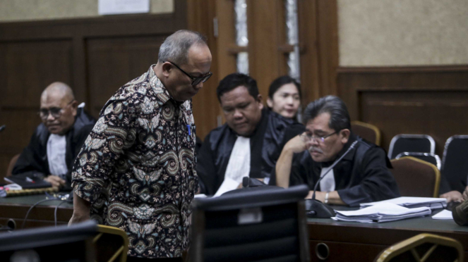 Sidang Sekjen Kementan Kasdi Subagyono