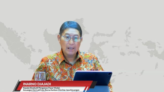 Kepala Eksekutif Pengawas Pasar Modal, Keuangan Derivatif, dan Bursa Korban OJK, Inarno Djajadi 